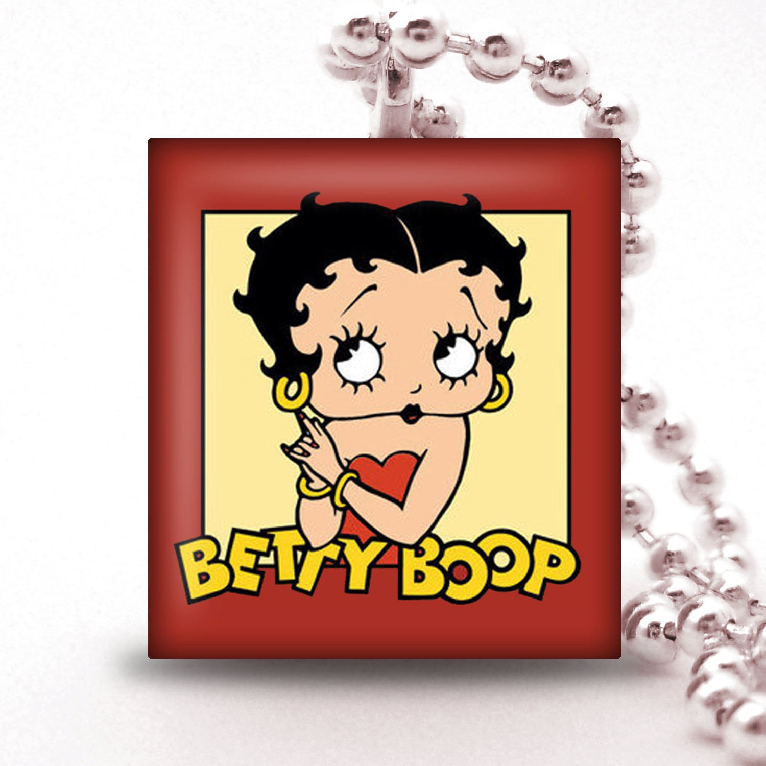 Scrabble Tile Pendant- BETTY BOOP- Buy 2 Pendants Get 1 Free