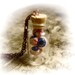 Eyeballs in a bottle necklace, creepy, weird, horror, psychobilly jewelry
