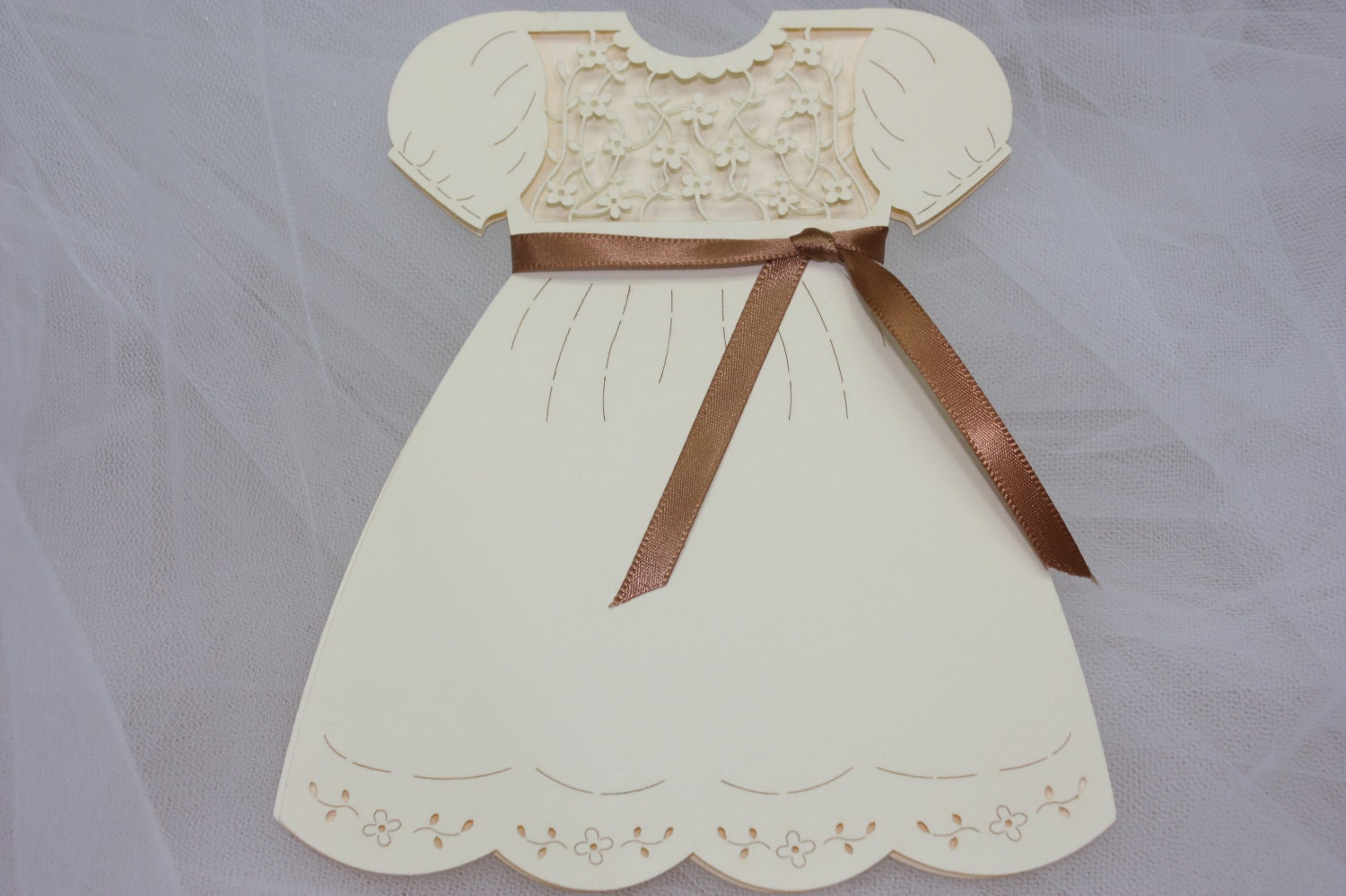 Custom Invitations - Dress Invitations - We invite you to fall in love...Baby Shower Invitations - Announcement - Religious Events