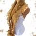 Caramel, 2012 trends scarf, hand knit, women scarves. Personalized Design. Latest Fashion. scarf, neckwarmer, scarflette...