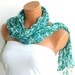 Mint, Turquoise,Multicolor Scarf. Turkish Fabric Fringed Guipure Scarf ..bandana,headband,wedding,bridal,authentic, romantic, elegant,