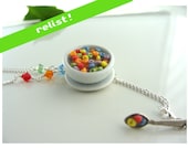 Fruit Loops Breakfast Cereal Necklace