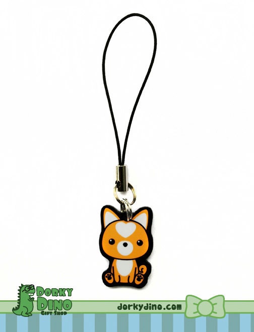 Shiba Inu Dog 1" Cell Charm