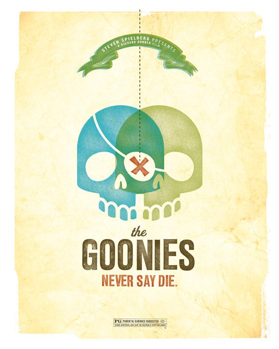 Goonies Never Say Die Mini Poster