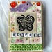Be Free, Bird and Butterfly, Mixed Media Mosaic Art