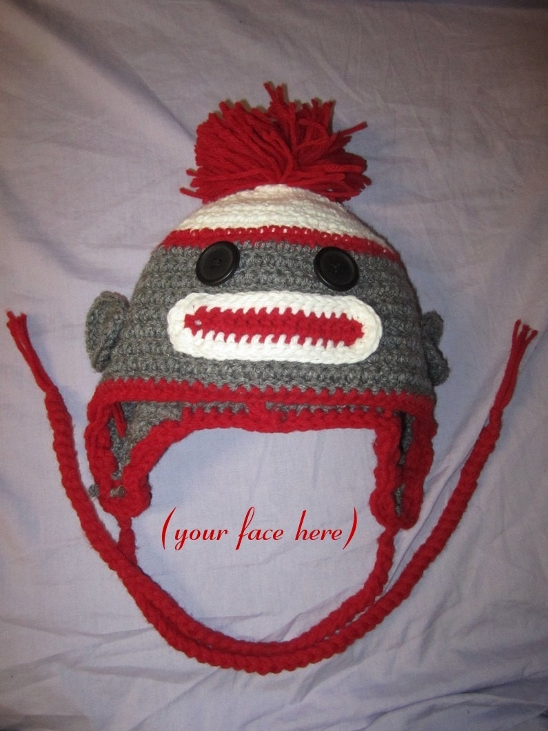 Sock Monkey Hat