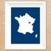 BOGO FREE France Art Print - Choose which city your heart belongs to