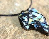 Pendant - Wine Bottle Glass and Label