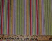 Amy Butler Designer Fabric, Oxford Stripe AB05 Pink 1 Yard