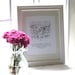 Take Heart- Black and White Dandelion Art Print, Encouragement