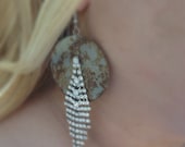 The Presley Earring Set, Rustic Glam Rhinestone Chandelier and Metal Earrings, Country Western Rockabilly Rock Style