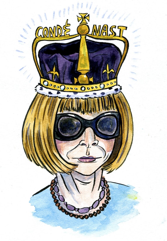 Queen Anna Wintour Print