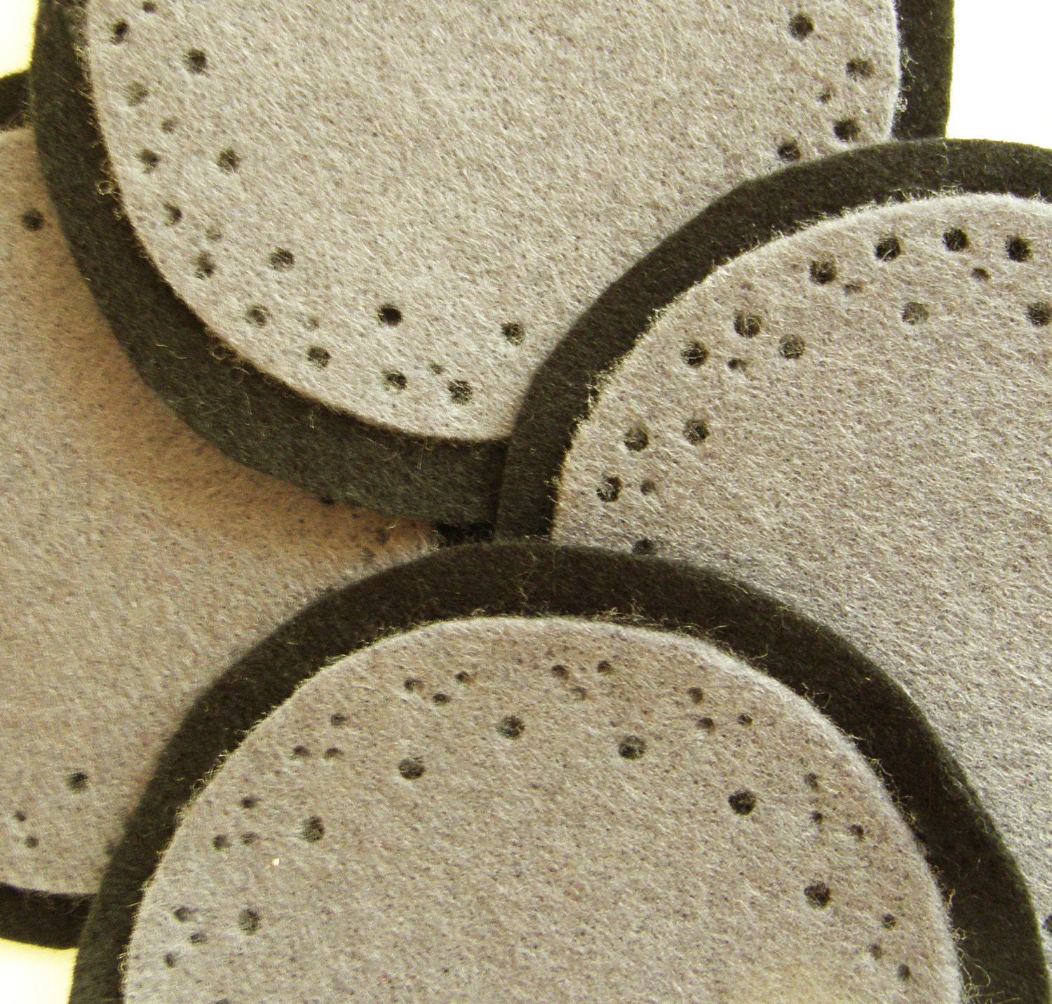 HALF PRICE Set of 4 Felt Coasters