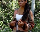 Knitted cardigan transformer with original designs