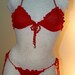 Swimwear handmade crochet bikini -True Passion