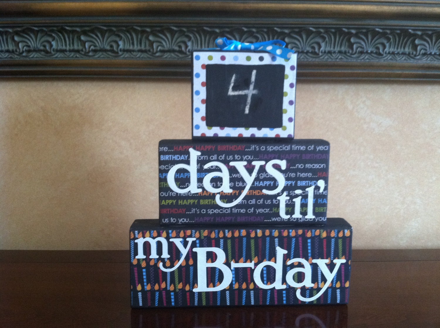 Birthday Countdown Calendar