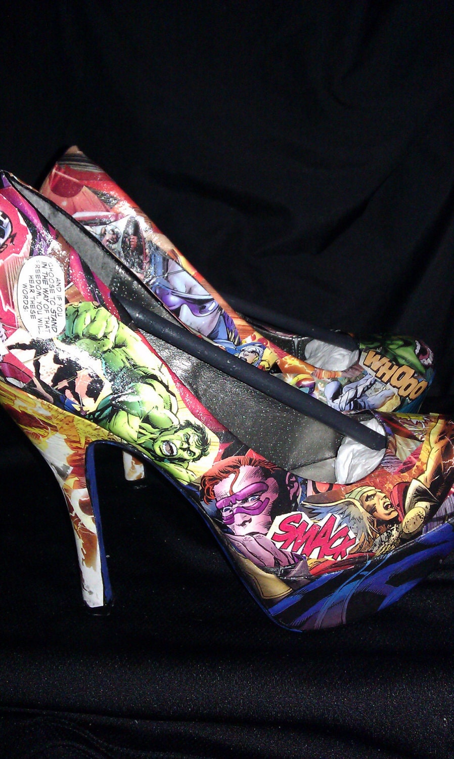 Marvel Avengers Custom Heels