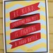 Be Kind Inspirational Quote Print: 8"x10" Wall Art Hand-Lettered Typography