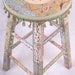Decoupage stool, "Qian"