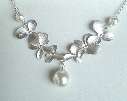WEDDING SPECIAL - 5 necklaces  - mother's day gift, Wedding necklace, bridesmaid gifts,Wedding jewelry