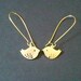 Lovely Bird Gold Earrings - SILVER OR GOLD -Earrings,Drop, Dangle, bridesmaid gifts,Wedding jewelry