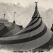 Vintage Circus Photo in Black & White - "Big Top"