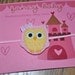 Owl Baby Girl Headband - Pink Lemonade Owl