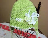 Key Lime Earflap Hat