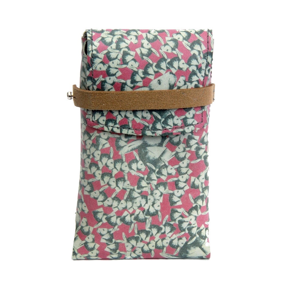 ON SALE: iPhone Case / Samsung Galaxy Case - Printed Leather