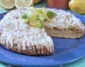 Italian Lemon Coffee Cake 9 inch Round over 1LB, Lemon Cake, Italian Cakes, Birthday Gift,Baskets,Cakes