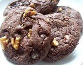 Chocolate Black Walnut Cookies 2 Dz. Chocolate cookies with black walnut, Wedding favors,birthday, Dads LOVE these