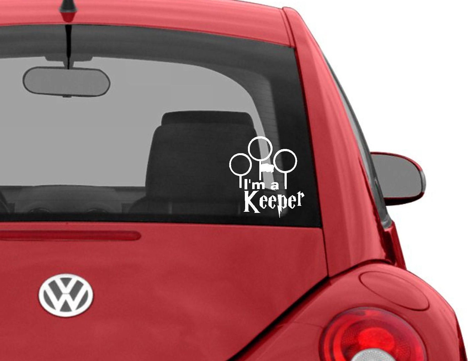 I'm a Keeper Window Decal / Sticker - Potter Inspired