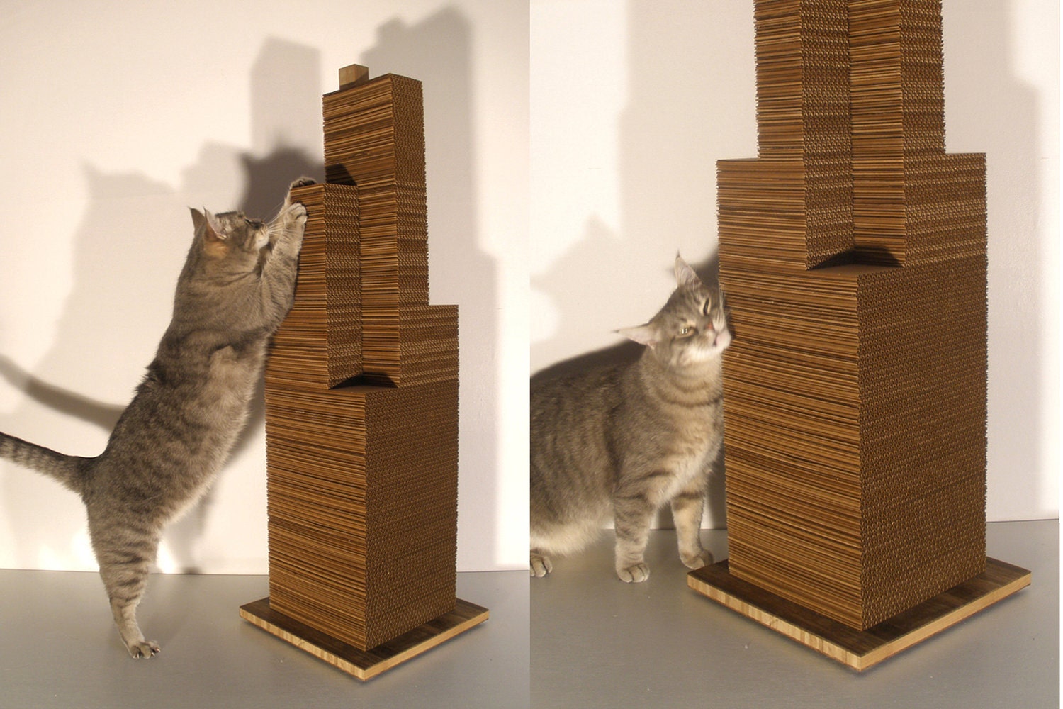 The Sky Scratcher: Chicago - A Renewable & Eco-Friendly Cat Scratching Post