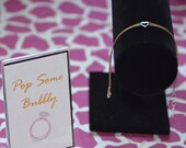 POP SOME BUBBLY - The Original Mrs. Why Knot Bracelet - Free Ship to usa