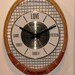 Vintage Wood Tennis Racket Clock - C. 1970's