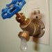 Green LED Faucet Valve night light