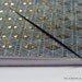 Handmade Paperback Book Journal Sketchbook - Blue with gold metallic accents