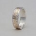 Size 9 1/8 mokume gane stripe band, number 167.