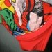 EXTRA MARVEL-OUS: Red Bra with Marvel Comics Fabric and Yellow Ruffles
