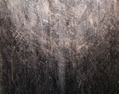 Surreal, Fine Art, Apocalypse, Black Sky, ORIGINAL, Oil & Charcoal Painting, 30"x30" On Canvas