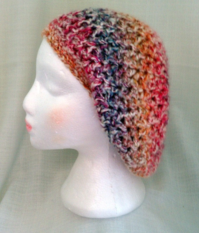 Spectacular Crocheted Slouchy Beanie Lion Brand Homespun Mimosa Chrocheted Open Weave Slouchy Hat - MrzJaquesCrochetedIt