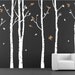 SALE. Tree with birds Wall Decal. Wall Sticker. Vinil wall decal. Birch trees