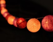 20 x soft cute color cotton ball string light handmade lantern bedroom wedding party hanging lantern gift birthday 