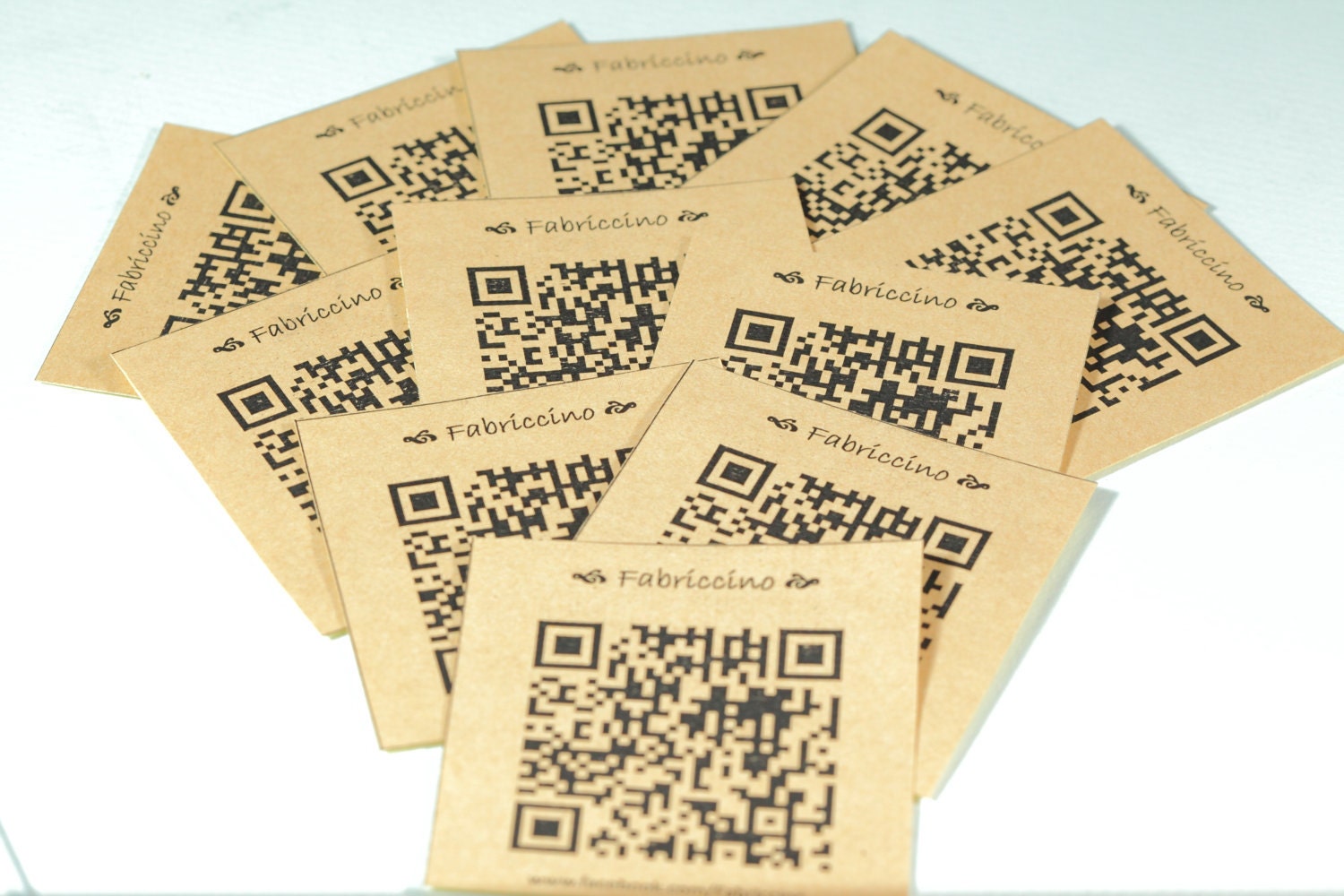 A4 size blank kraft paper label/ sticker FREE SHIPPING by PuiKee