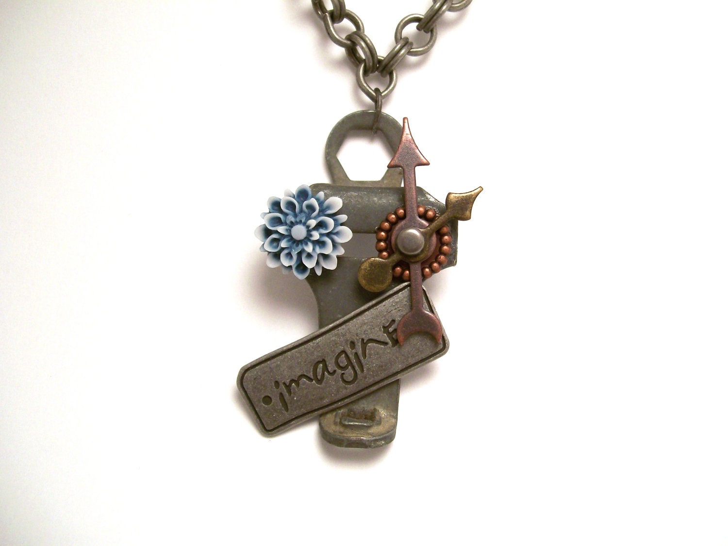 Brand New Key Steampunk Necklace