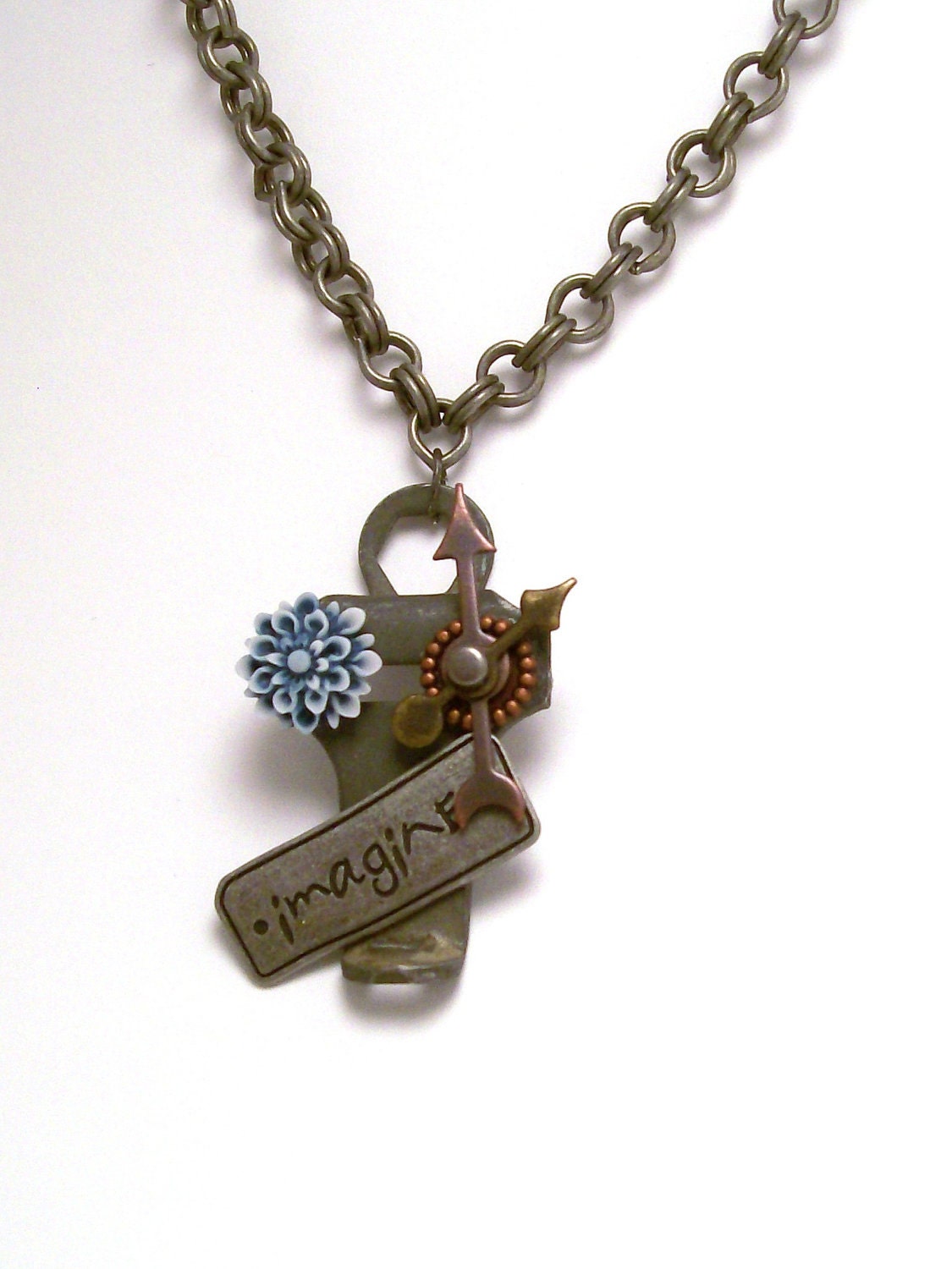 Brand New Key Steampunk Necklace
