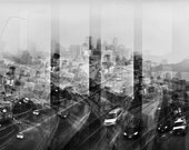 Mount Minneapolis, A Holgarama of the Minneapolis City Skyline, 16x8"
