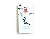 hand painted swarovski crystals illustration iphone 4 case, iphone 4s case, iphone 5 case, galaxy s3 case, galaxy note 2 case