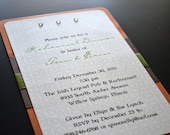 Irish Rehearsal Dinner Invitation