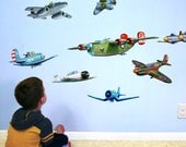 Vinyl Wall Doll Warbirds (activity size)